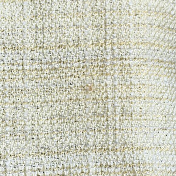 LPA Elazar Butter Yellow Tweed Top Medium - Picture 8 of 8